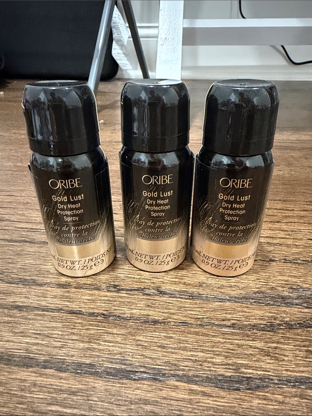 Oribe Gold Lust Dry Heat Protection Spray - Bundle of 3